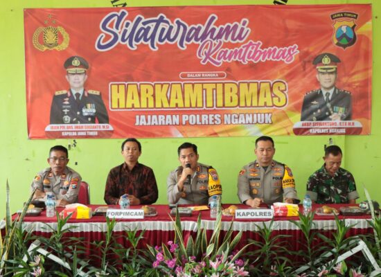 Cooling System Pilkada 2024, Polres Nganjuk Gelar Silaturahmi Kamtibmas